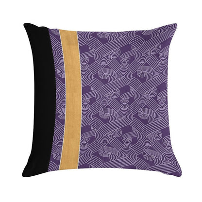 Quarian Swirls Soft Washable Throw Pillow