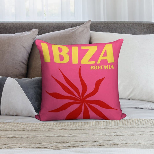 Ibiza Bohemia Print Soft Multiple Sizes Throw Pillow
