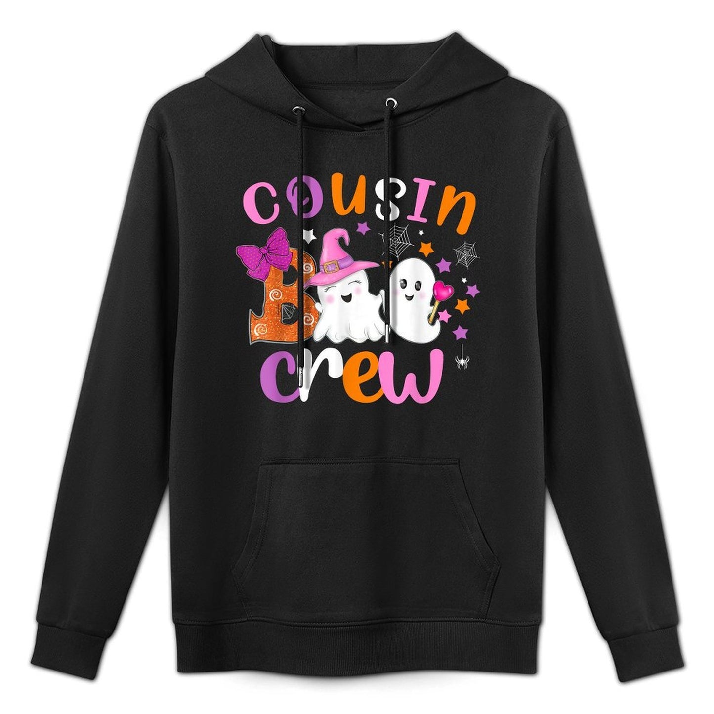 Cousin Boo Crew Halloween Matching Shirts Halloween Cousin Cotton-Polyester Blend Hoodie