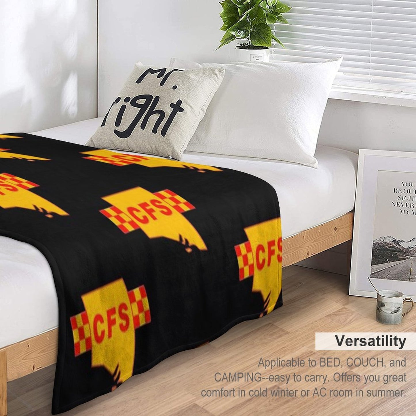 CFS - Logo Throw Blanket