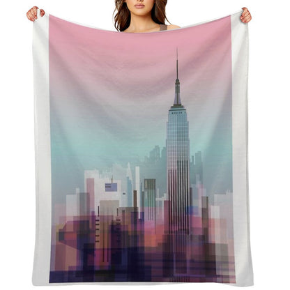 New York, NYC City ! Throw Blanket