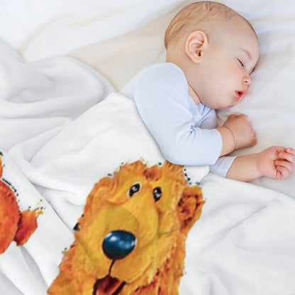 Bear in The Big Blue House Throw Blanket