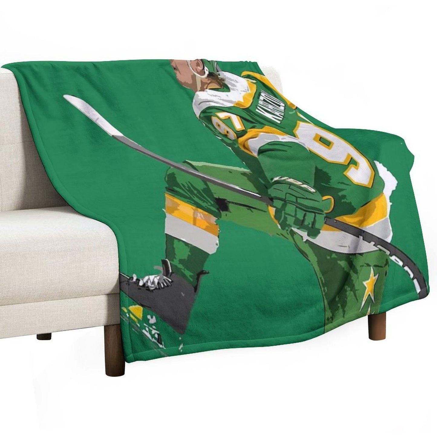 Kirill Kaprizov Throw Blanket