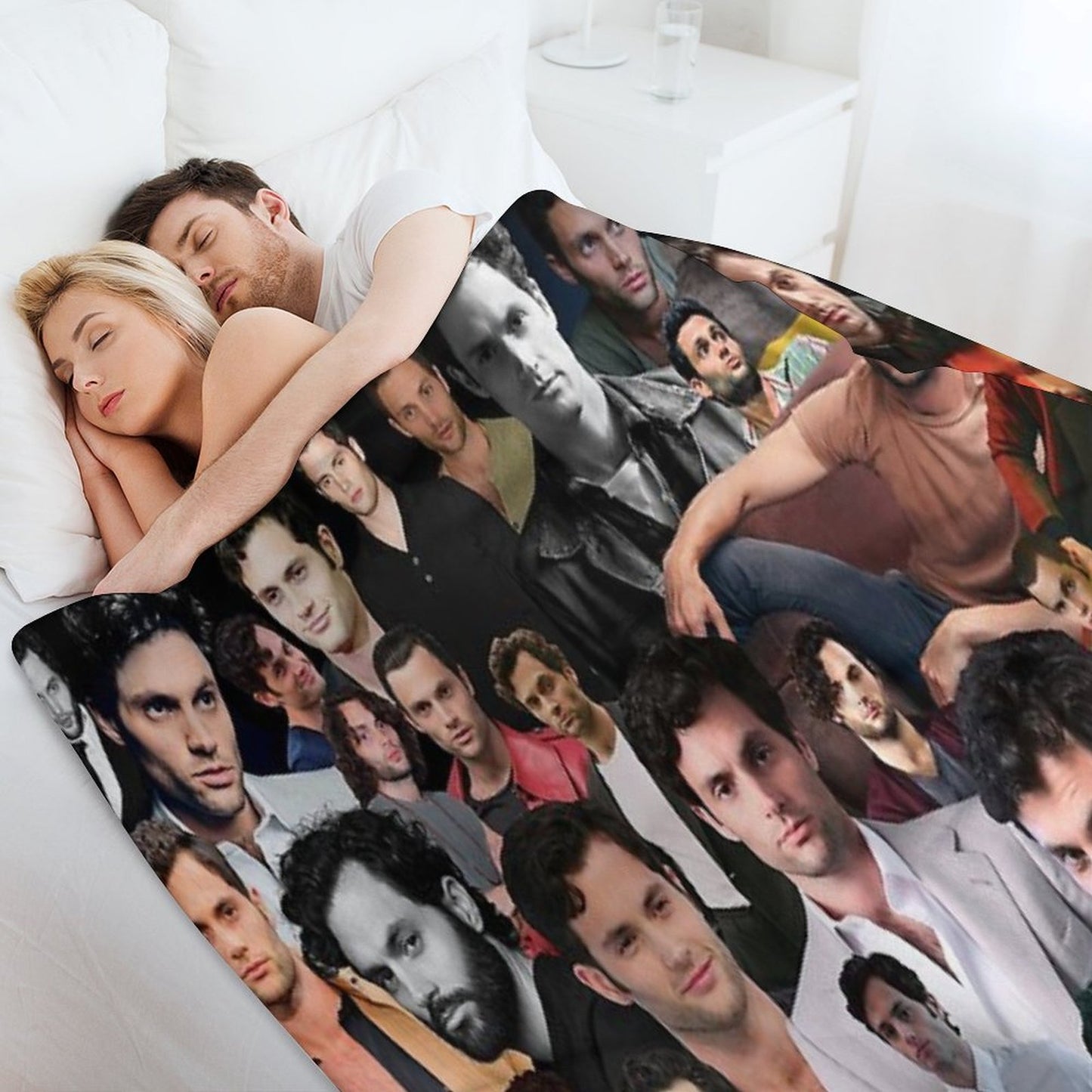 Penn Badgley Throw Blanket