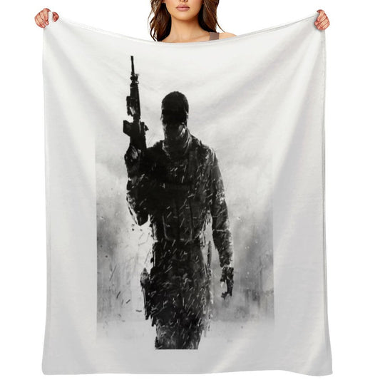 MW2 - Soldier Game Throw Blanket