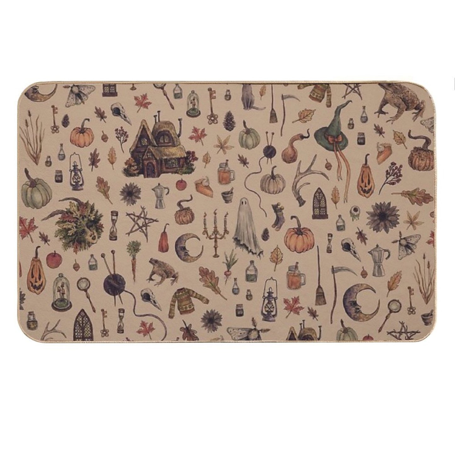 Rustic Brown Cozy Crone Bath Mat
