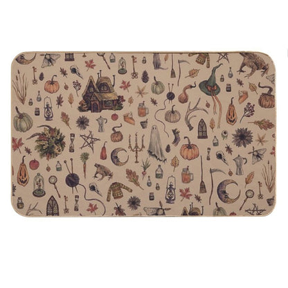 Rustic Brown Cozy Crone Bath Mat