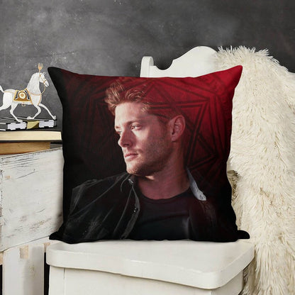 It's Where My Demons Hide Linen Throw Pillow Cover