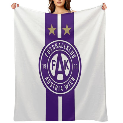 Austria Footbal Fans Ultras Hooligans Vienna Wien Throw Blanket
