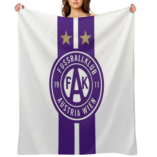 Austria Footbal Fans Ultras Hooligans Vienna Wien Throw Blanket