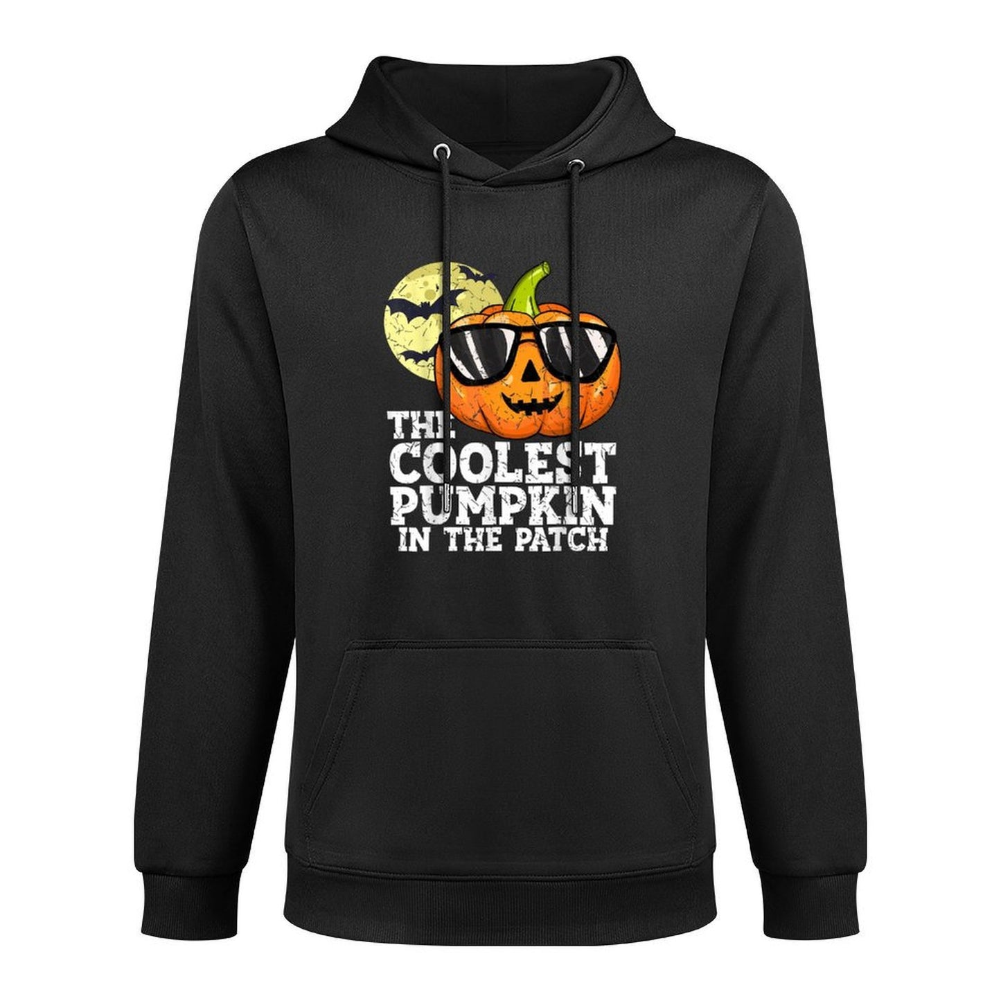 Boys Halloween Coolest Pumpkin In The Patch Toddler Kids Cotton-Polyester Blend Hoodie