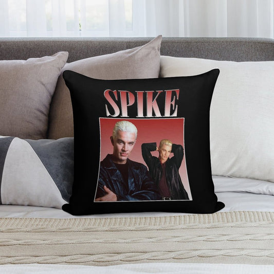 Spike Retro Design Classic Throwback Soft Easy Maintenance Throw Pillow