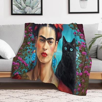 Frida Kahlo 2 Throw Blanket