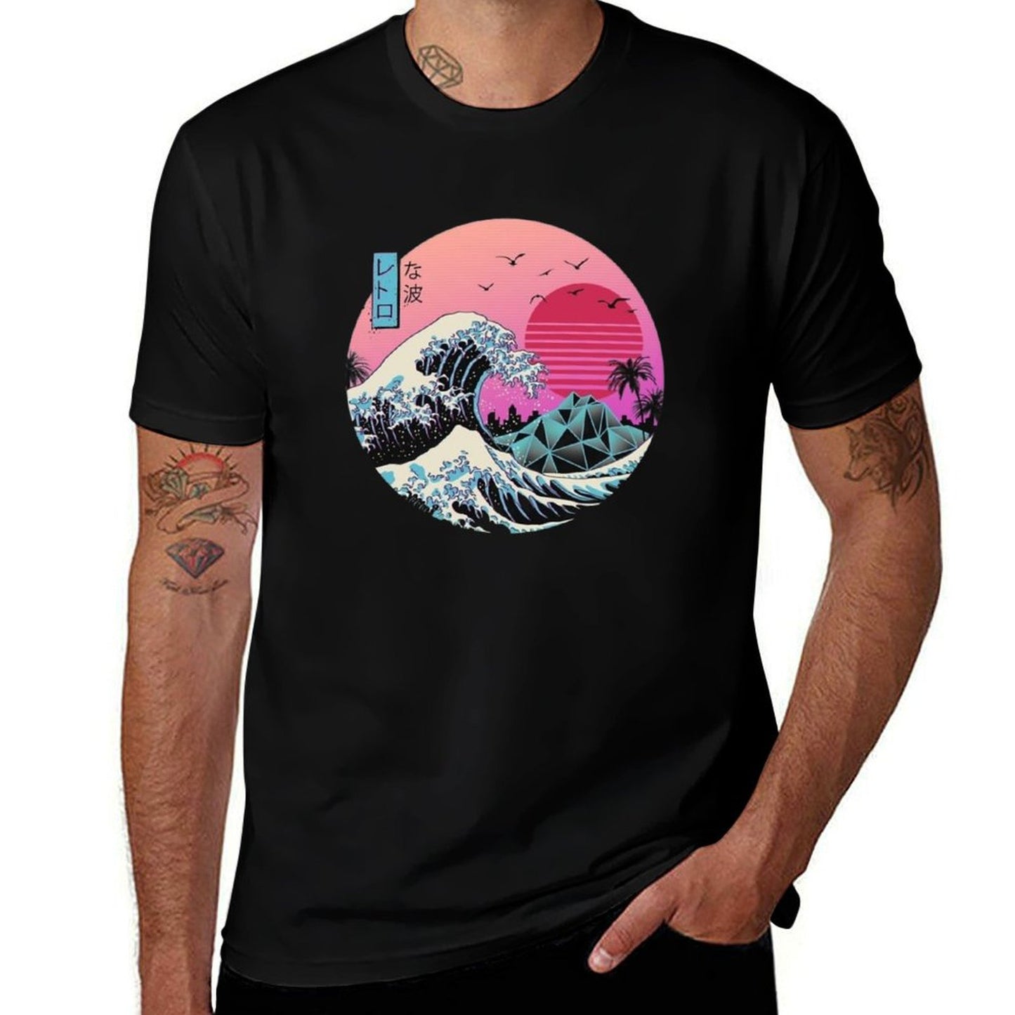 The Great Retro Wave  Affordable Price T-Shirt