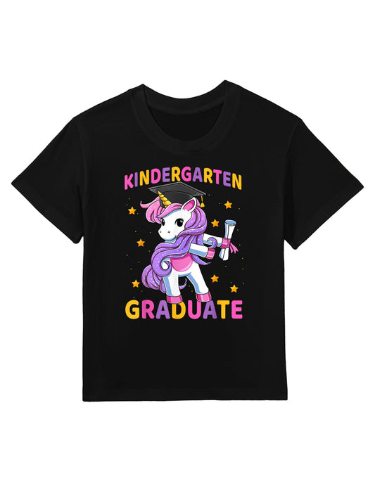 Flossing Unicorn Kindergarten Graduation for Girls Kids Kids T-Shirt