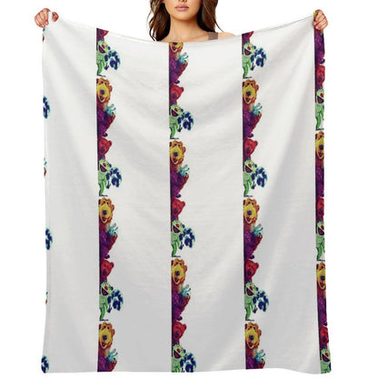 Bear In The Big Blue House - Bear And Friends Throw Blanket