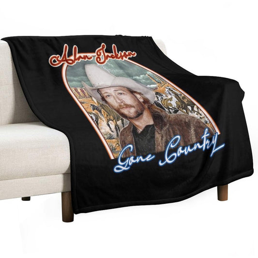 Alan Jackson Throw Blanket