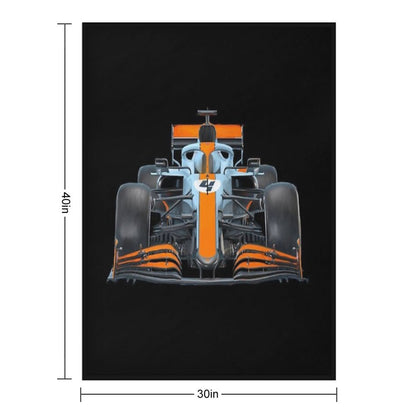 McLaren Retro Livery Throw Blanket