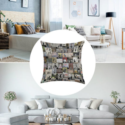 Banksy Linen Throw Pillow Cover