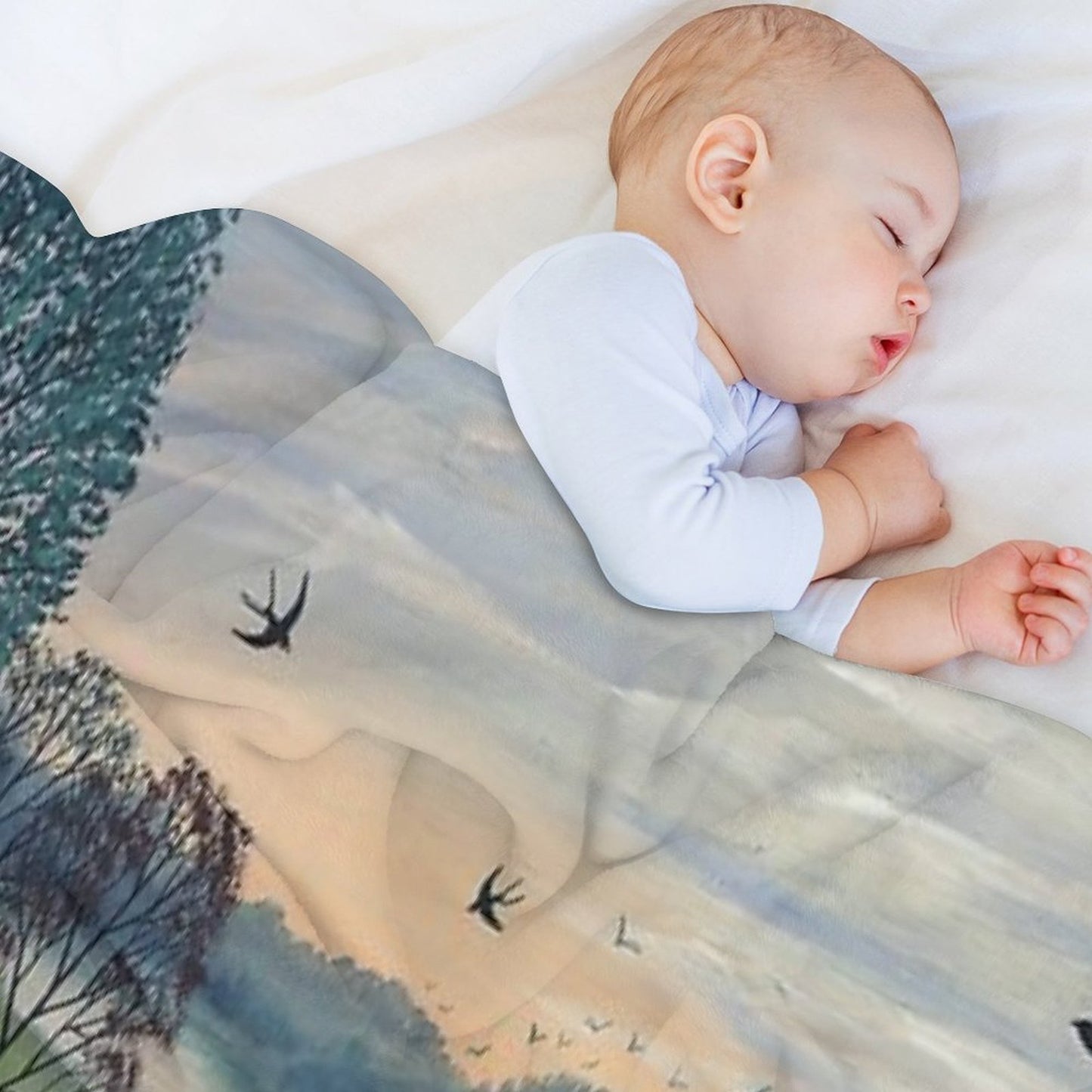 Summer's Eve Throw Blanket