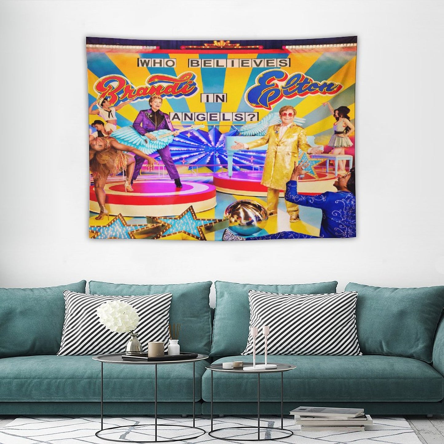 Who Believes In Angels Tapestry