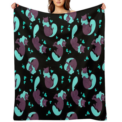 Melog Pattern Throw Blanket