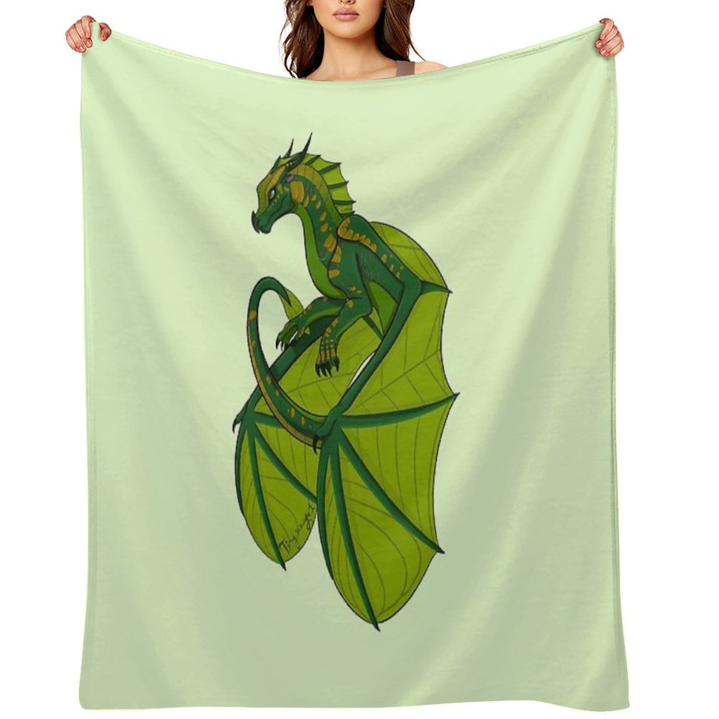 LeafWing Throw Blanket