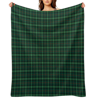 Clan Ross Hunting Tartan Throw Blanket
