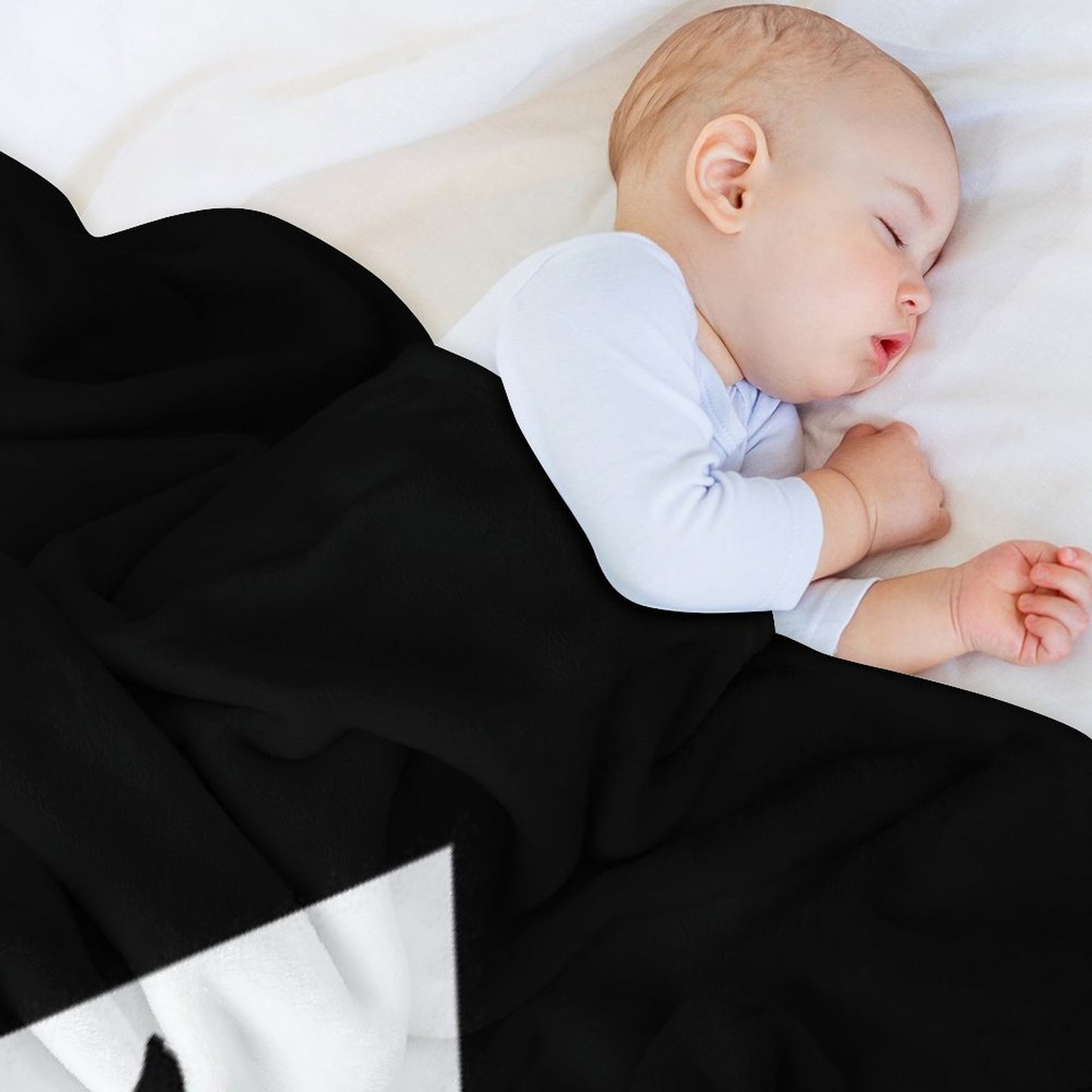 Happiness in Kanji Throw Blanket