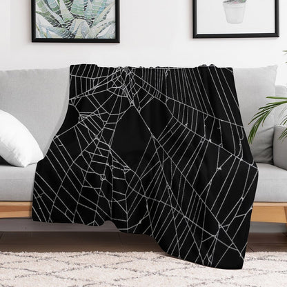 SpiderWeb Web Throw Blanket