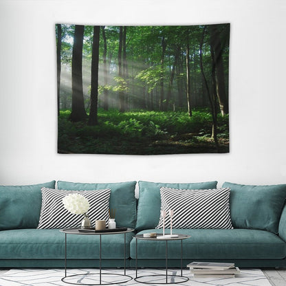 Lighted Forest Tapestry