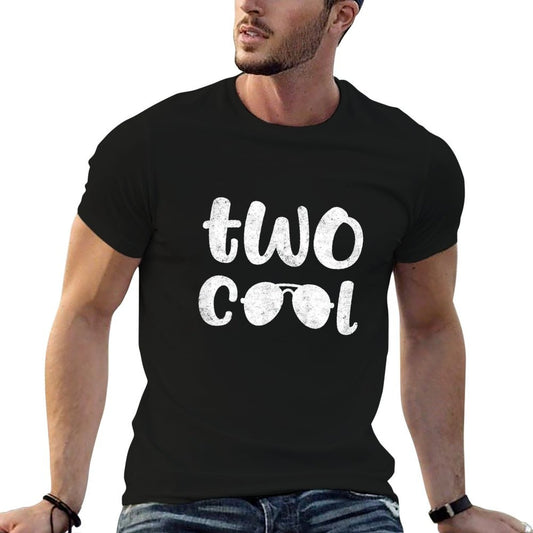 Two Cool 2nd Birthday Gift 2 Year Old Boy Second Bday T-Shirt