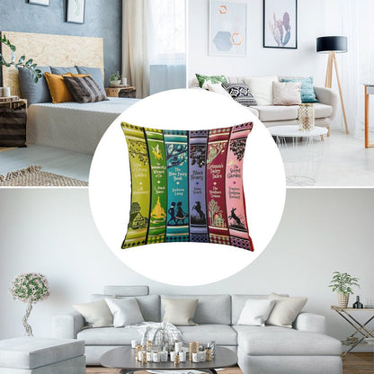The Magic of Make-Believe Linen Throw Pillow Cover