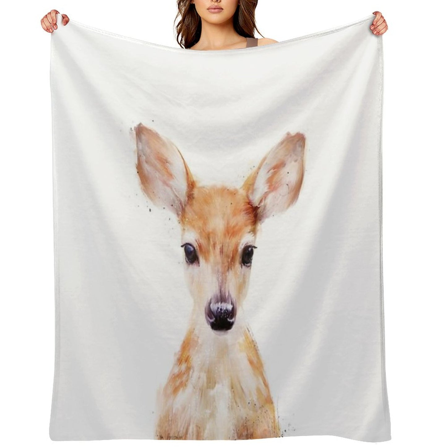 Little Deer Throw Blanket