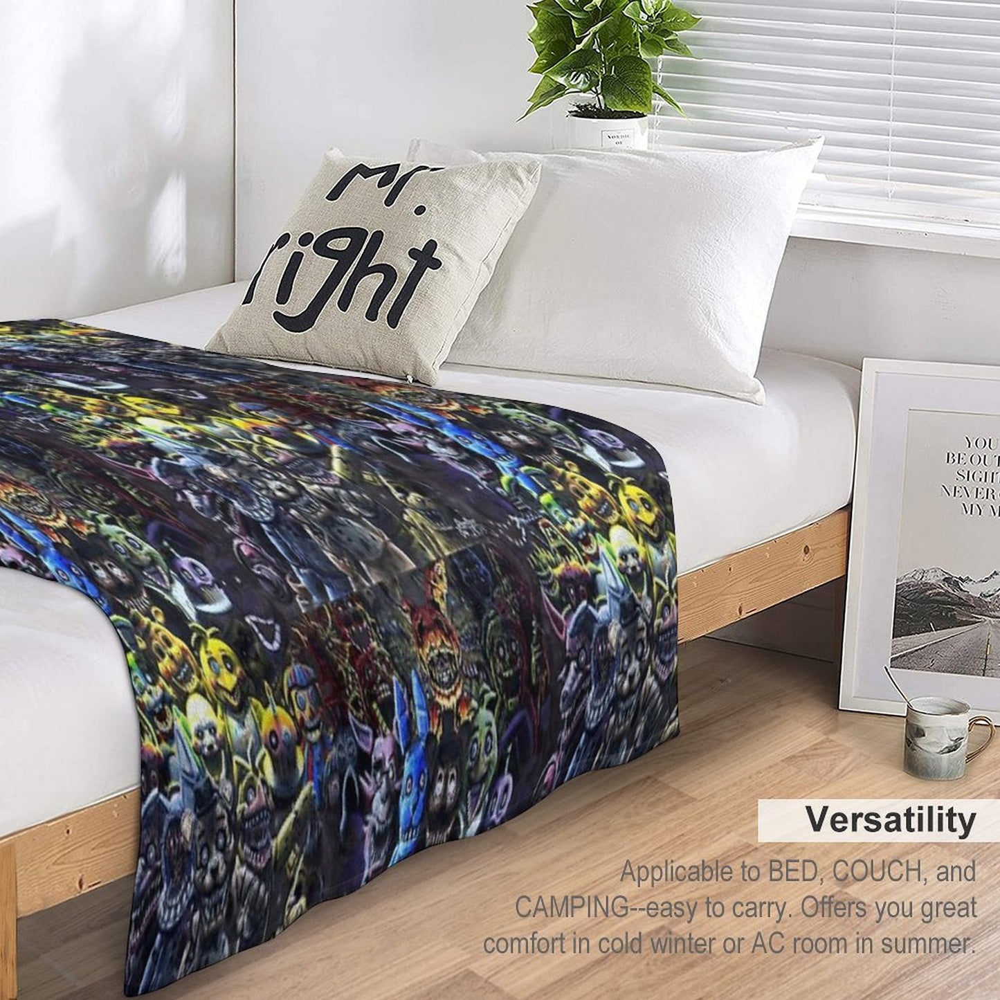 FNAF - The Night Shift Throw Blanket