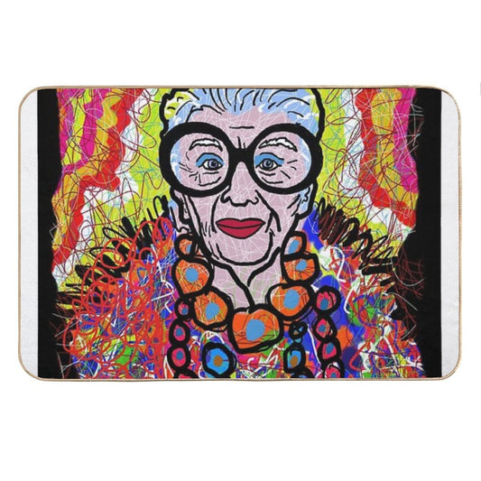 Iris Apfel Bath Mat