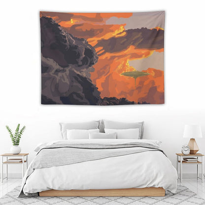 City in The Clouds Tapestry