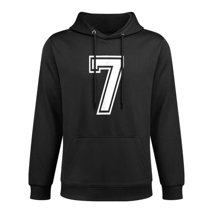 Funny Number 7 67 Meme Costume Matching Group Halloween Breathable Fabric Hoodie