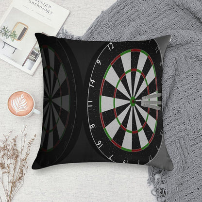 Dart Soft Fade-Resistant Throw Pillow