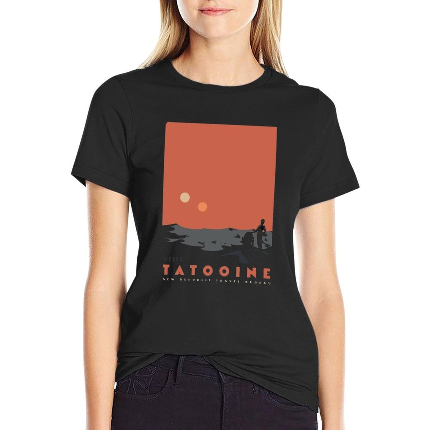 Visit Tatooine  Slim-fit Cut T-Shirt