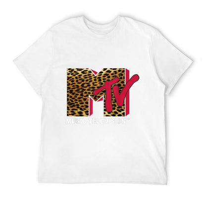 MTV Leopard Print Logo  Affordable Price T-Shirt
