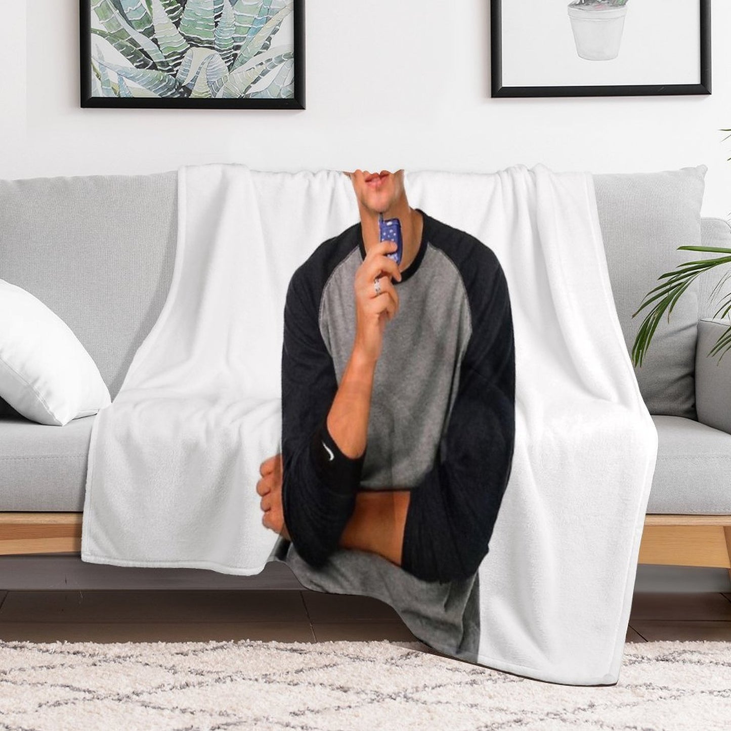 Lucas Scott - Chad Michael Murray Throw Blanket