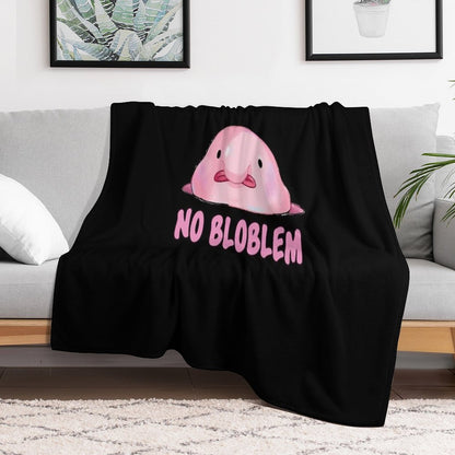 Blobfish Throw Blanket