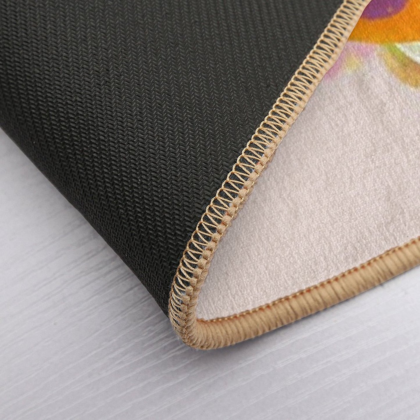 Kuhli Loach And Plumeria Bath Mat