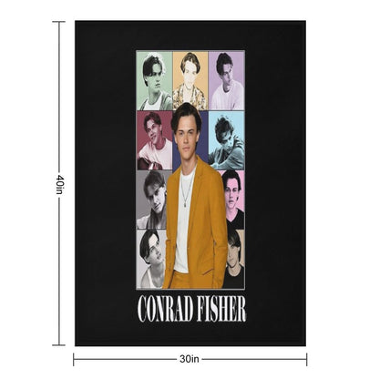 Conrad Fisher The Summer I Turned Pretty Throw Blanket