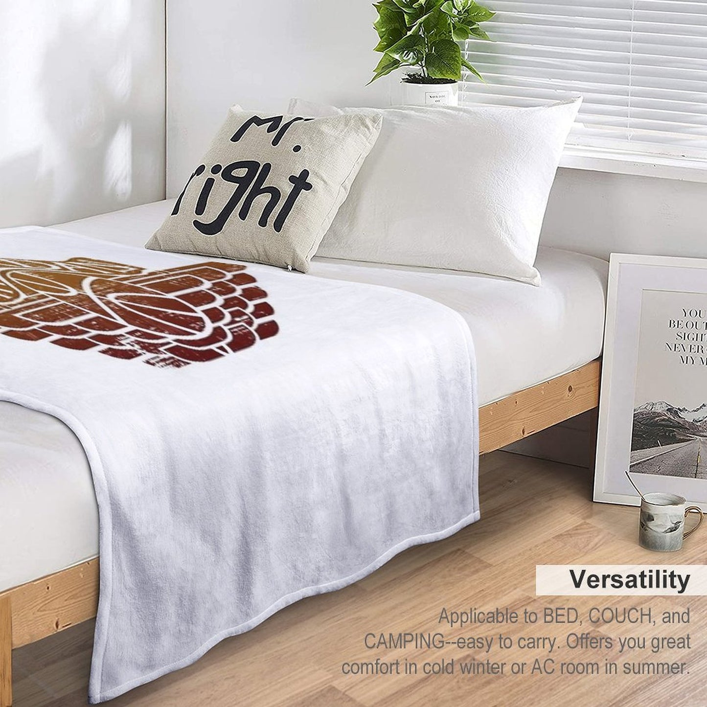 Air Jordan Wings Throw Blanket