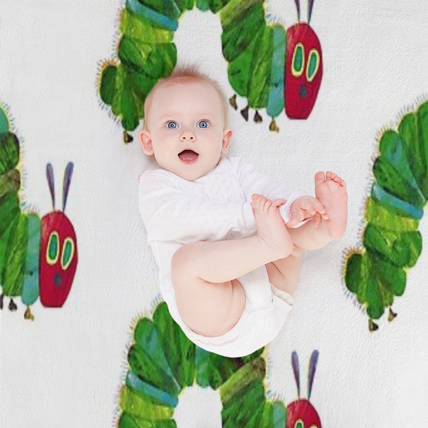 The Very Hungry Caterpillar Throw Blanket