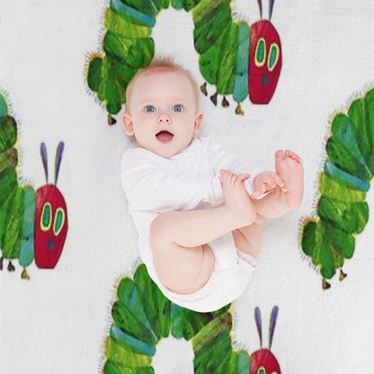 The Very Hungry Caterpillar Throw Blanket