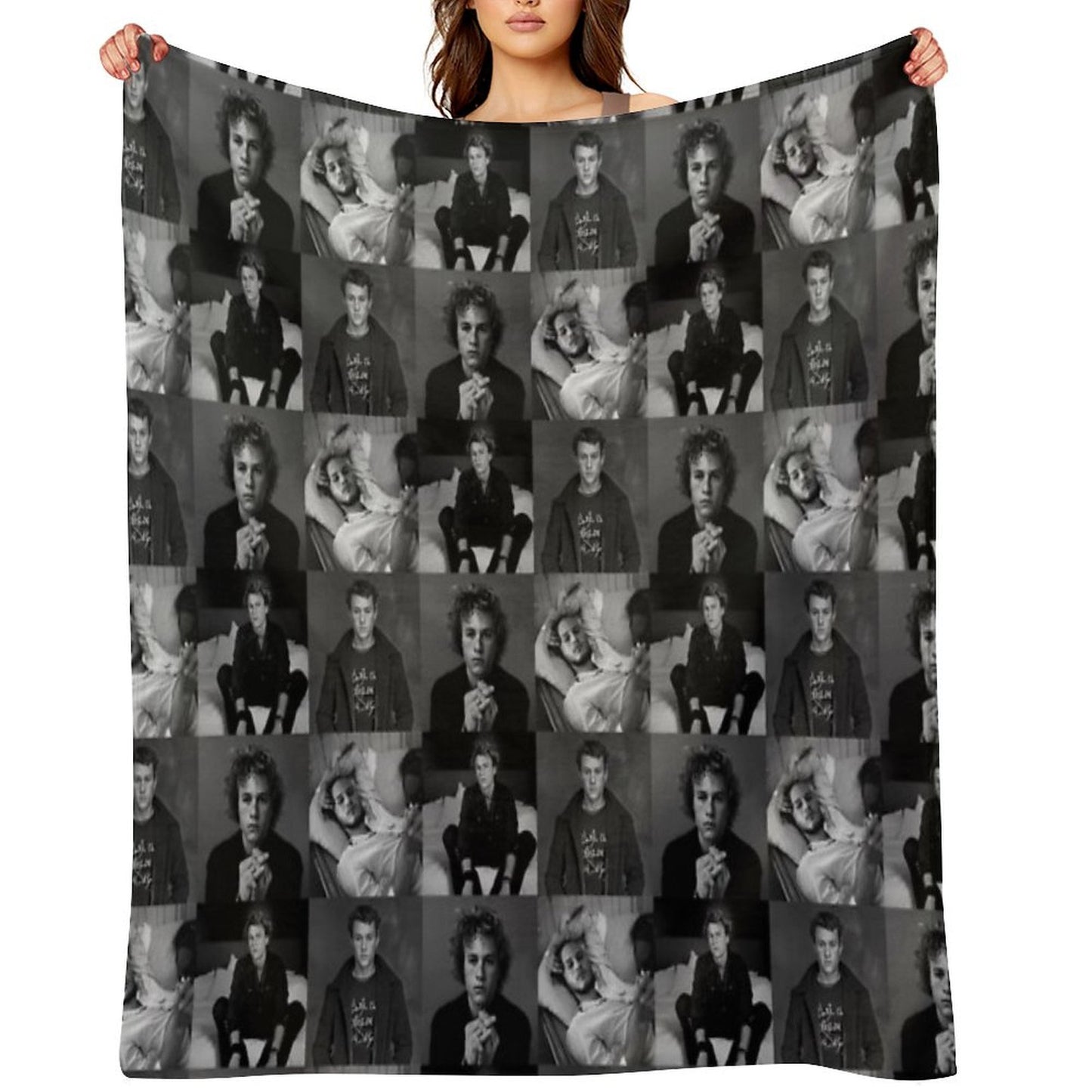 Heath Ledger Throw Blanket