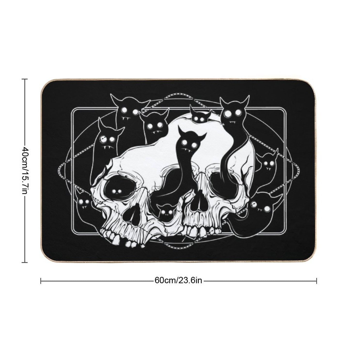 Inner Demons  Not Alone Bath Mat